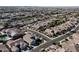 An aerial view of a residential neighborhood at 3917 E Dubois Ave, Gilbert, AZ 85298