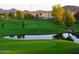 Scenic golf course with pond and mature trees at 650 N Hawes Rd # 4101, Mesa, AZ 85207