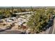 Aerial view of community with homes and landscaping at 9015 N 86Th Pl, Scottsdale, AZ 85258