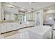 Spa-like bathroom with soaking tub and double vanity at 10191 E Diamond Rim Dr # 2122, Scottsdale, AZ 85255
