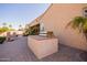 Outdoor kitchen with built-in grill and paver patio at 13204 W Palo Verde Dr, Litchfield Park, AZ 85340