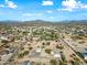 Aerial view of property showing house and surrounding desert landscape at 1739 W Joy Ranch Rd, Phoenix, AZ 85086