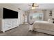 Large bedroom with a king-size bed and ample closet space at 18110 N Skyhawk Dr, Surprise, AZ 85374