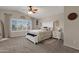 Spacious primary bedroom with high ceilings and lots of natural light at 18110 N Skyhawk Dr, Surprise, AZ 85374
