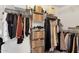 Large walk-in closet with ample shelving and hanging space at 18110 N Skyhawk Dr, Surprise, AZ 85374