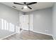 Spacious bedroom with double door closet and wood floors at 2138 E Williams Dr, Phoenix, AZ 85024