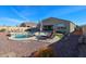 Inviting backyard oasis featuring a sparkling pool at 30080 W Fairmount Ave, Buckeye, AZ 85396