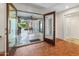 View of a relaxing backyard patio accessible through french doors at 5524 N 3Rd Ave, Phoenix, AZ 85013