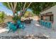 Backyard with patio, firepit, hot tub, and bar at 5524 N 3Rd Ave, Phoenix, AZ 85013