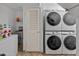 Laundry room with stackable washer/dryer and utility sink at 5524 N 3Rd Ave, Phoenix, AZ 85013