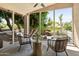 Spacious screened porch overlooking the backyard pool and patio area at 5524 N 3Rd Ave, Phoenix, AZ 85013