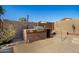 Outdoor kitchen with built-in grill and prep area at 12742 W Ash St, El Mirage, AZ 85335