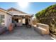 Spacious patio with a fire pit and seating area at 12742 W Ash St, El Mirage, AZ 85335