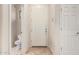 Entryway with tile floor, powder room, and interior door at 3131 E Legacy Dr # 1044, Phoenix, AZ 85042