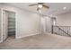 Loft with built-in shelving and carpet flooring at 398 W Lyle Ave, San Tan Valley, AZ 85140