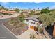 Aerial view of house, landscaping, and pool at 12243 N Twin Deer Run, Fountain Hills, AZ 85268