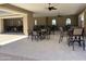 Community room with tables and chairs for gatherings at 16068 W Questa Dr, Surprise, AZ 85387