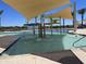 Fun splash pad for with multiple water features at 16068 W Questa Dr, Surprise, AZ 85387