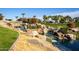 Landscaped waterfall and pond feature at 1972 W Olive Way, Chandler, AZ 85248