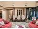 Formal dining room with elegant table, chairs, and high ceilings at 27939 N 100Th Pl, Scottsdale, AZ 85262