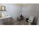 Simple yet elegant bathroom with modern fixtures at 30314 W Wildcat Dr, Wittmann, AZ 85361
