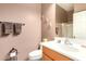 Simple bathroom with a single sink and shower at 42424 N Gavilan Peak Pkwy # 42206, Anthem, AZ 85086
