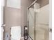 Bathroom with toilet, shower, and ample space at 42424 N Gavilan Peak Pkwy # 42206, Anthem, AZ 85086