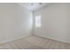Bedroom with window shutters and carpeted floors at 9443 W Melinda Ln, Peoria, AZ 85382