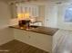 Remodeled kitchen with butcher block countertops at 11411 N 91St Ave # 156, Peoria, AZ 85345