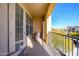 Private balcony with seating for two and view of the community at 14575 W Mountain View Blvd # 11309, Surprise, AZ 85374