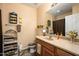 Bathroom with vanity, toilet, and shower at 14575 W Mountain View Blvd # 11309, Surprise, AZ 85374