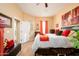 Bedroom with large bed and access to balcony at 14575 W Mountain View Blvd # 11309, Surprise, AZ 85374