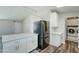 Modern kitchen showcasing stainless steel appliances and white shaker cabinets at 18930 W Kaibab Rd, Buckeye, AZ 85326