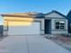 Newly constructed home with a two-car garage at 25353 N Selene Dr, Florence, AZ 85132