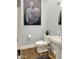 Modern powder room with stylish decor at 2835 E Dennisport Ct, Gilbert, AZ 85295