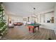 Game room featuring a pool table and comfortable seating at 730 E Mesquite St, Phoenix, AZ 85086