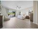 Main bedroom with backyard access and plenty of natural light at 730 E Mesquite St, Phoenix, AZ 85086