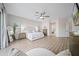 Main bedroom with large windows, and access to bathroom at 730 E Mesquite St, Phoenix, AZ 85086
