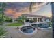 Inviting pool and spa with a relaxing patio area at 730 E Mesquite St, Phoenix, AZ 85086