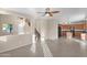 Open concept kitchen with island and wood cabinets at 12783 W Lowden Rd, Peoria, AZ 85383