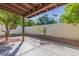 Private patio perfect for relaxing or entertaining at 1301 W Rio Salado Pkwy # 35, Mesa, AZ 85201