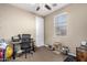 Multi-purpose room with desk, chair, and cat tree at 14859 W Surrey Dr, Surprise, AZ 85379