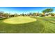 Practice your putting on this community green at 1829 N Red Clf, Mesa, AZ 85207