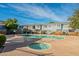 Community pool and spa area at 2301 E University Dr # 339, Mesa, AZ 85213