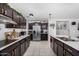 Bright kitchen with stainless steel appliances and a large island at 2955 E Farmdale Ave, Mesa, AZ 85204