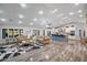 Open-concept living room with high ceilings and modern decor at 3533 N 159Th Ln, Goodyear, AZ 85395