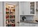 Well-organized pantry with ample shelving for storage at 3533 N 159Th Ln, Goodyear, AZ 85395
