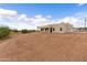 View of the backyard and back of the house at 48111 N 7Th Ave, New River, AZ 85087
