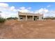View of the backyard and back of the house at 48111 N 7Th Ave, New River, AZ 85087