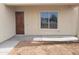 Front entry with new door and window at 48111 N 7Th Ave, New River, AZ 85087